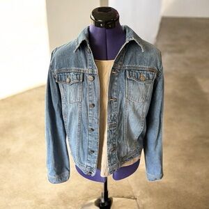 Calvin Klein Denim Jean Jacket Vintage Light Blue Women’s Medium